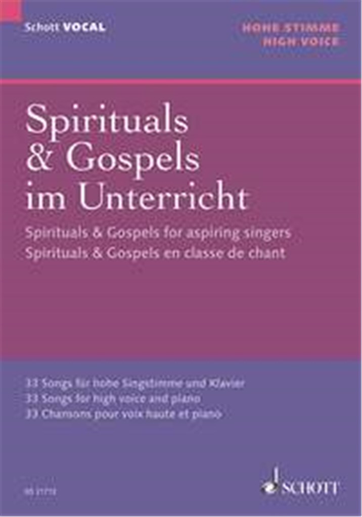 Spiritual & Gospel for aspiring singers